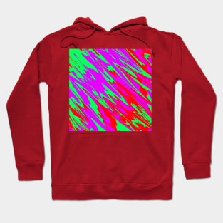 Spray Paint Red Pink Green Hoodie